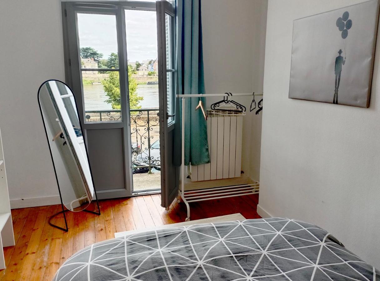Balcon Sur Loire Local Velo Apartment Saumur Exterior foto